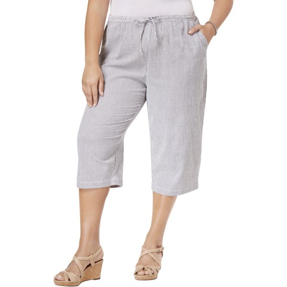 karen scott capri pants